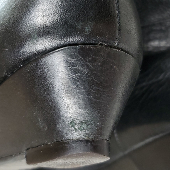 Steve Madden Intyce Pebbled Leather Slouchy Riding Soletech Boots - Picture 16 of 16